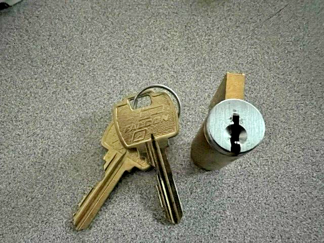 FALCON LOCK A23161-06-626 "G" KWY LESS TAILPIECE FOR "T" SERIES LOCKS "G" KEYWAY