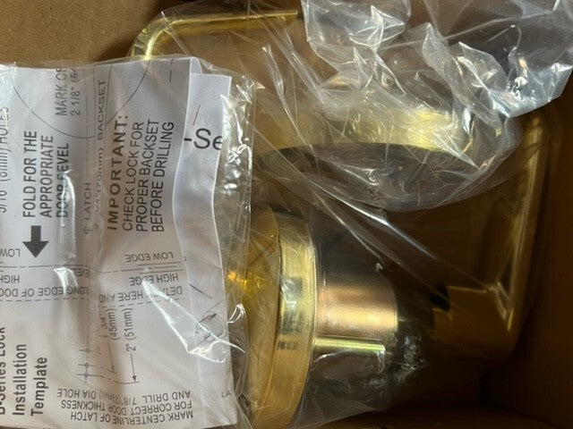 FALCON B 581 P6D 605 STOREROOM FUNCTION SCHLAGE C KEYWAY