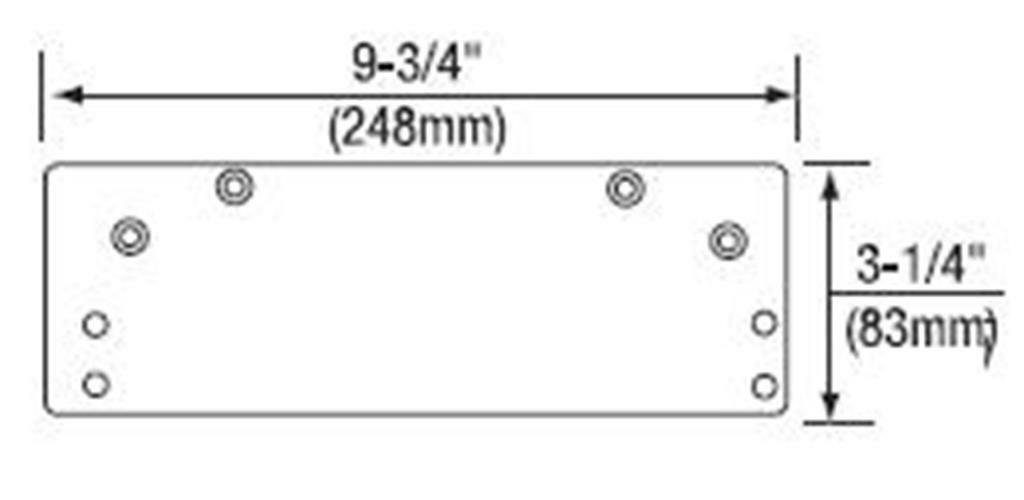 Norton 1688-689 Drop Plate