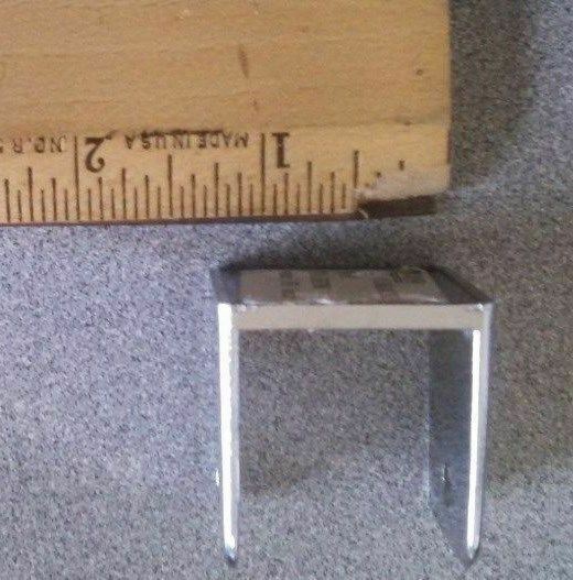GENERAL PARTIONS 4030 U BRACKET NOS BATHROOM PARTITIONS