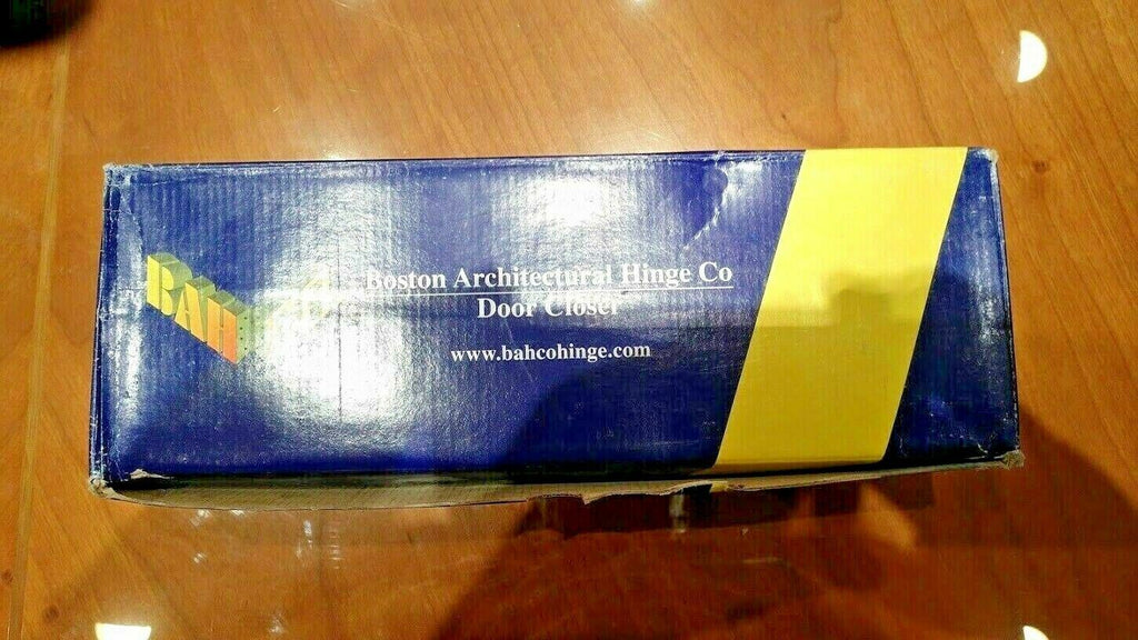 BAH 1001 SPRAYED BRASS  DOOR CLOSER (REPLACES NORTON 8301) SIZE 1-6 W/COVER