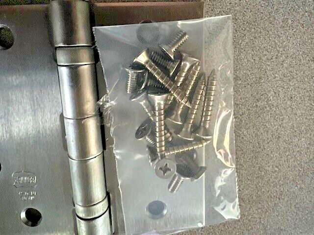 BOMMER HARDWARE BB5002-450-630 NRP 4 1/2 X 4 1/2" SATIN STAINLESS STEEL