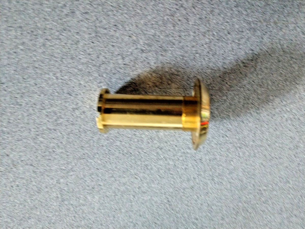 DOOR VIEWER 200 DEGREE PEEP HOLE POLISHED BRASS FINISH