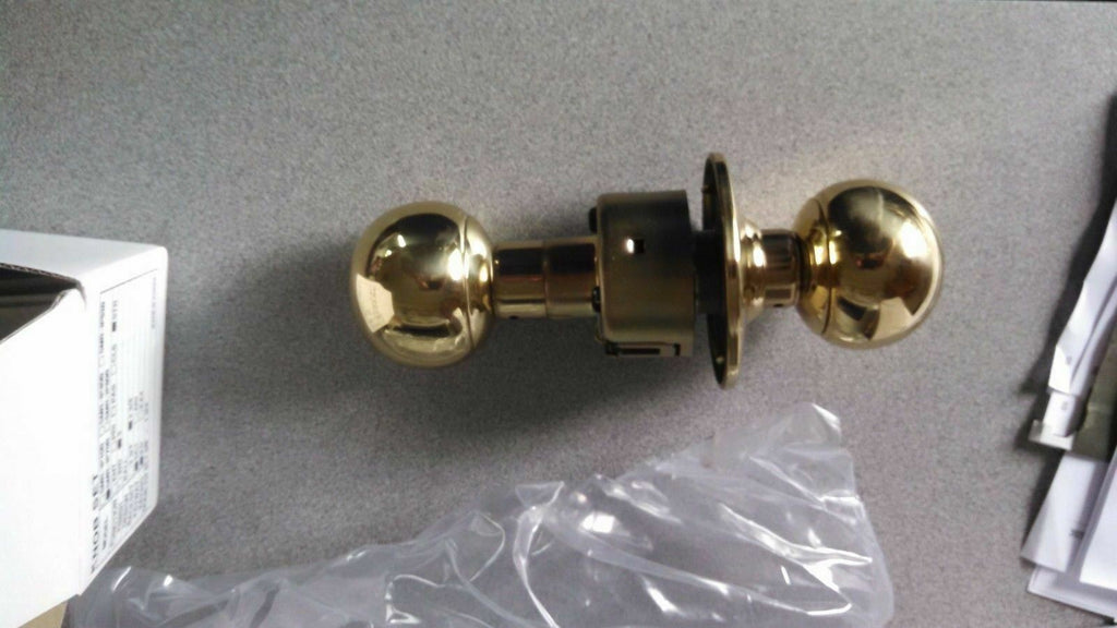 LOCKSMITH SMR IP 53 B SCHLAGE C ENTRY US3 2 3/8" BACKSET ORBIT KNOB MINT