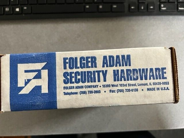 FOLGER ADAM 300-PB PUSH BUTTON TIME DELAY SWITCH SS COVER