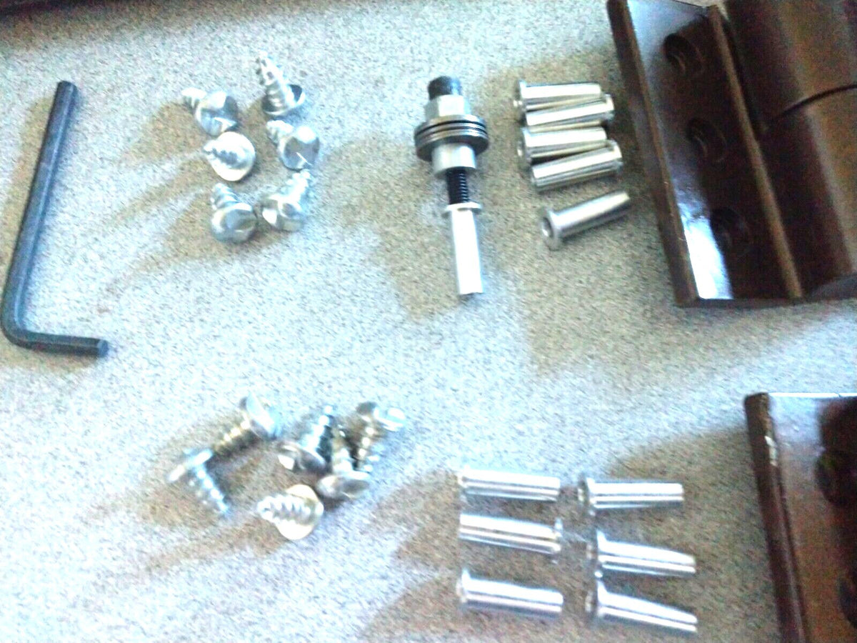EZ3RH ALUM DOOR REPLACE  SURFACE HINGES FOR RH DOORS DURO FIN  (LESS THAN ROTON)