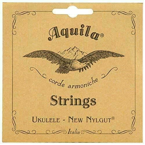 Aquila New Nylgut AQ-4 Soprano Ukulele Strings - High G - 1 Set of 4