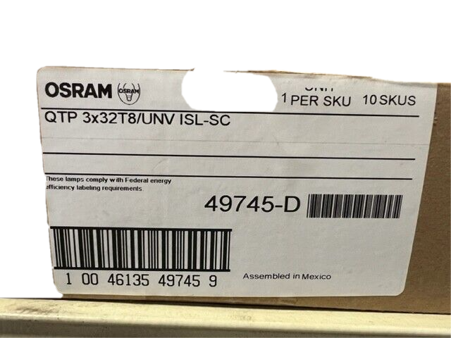 OSRAM QTP 3X32T8/UNV ISL-SC BALLAST