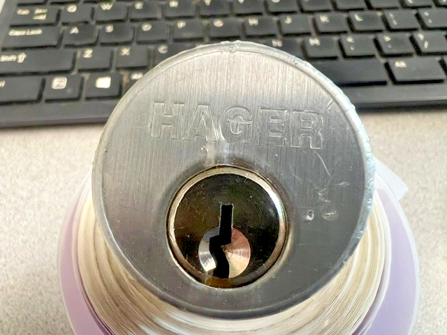 HAGER MANUFACTURING 3901 US26D KA2 SC2 KEYWAY