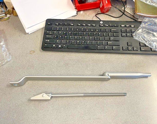 DORMA KABA AR UL ARM COMPLETE FOR 7000/8000 SERIES ALUMINUM FIN