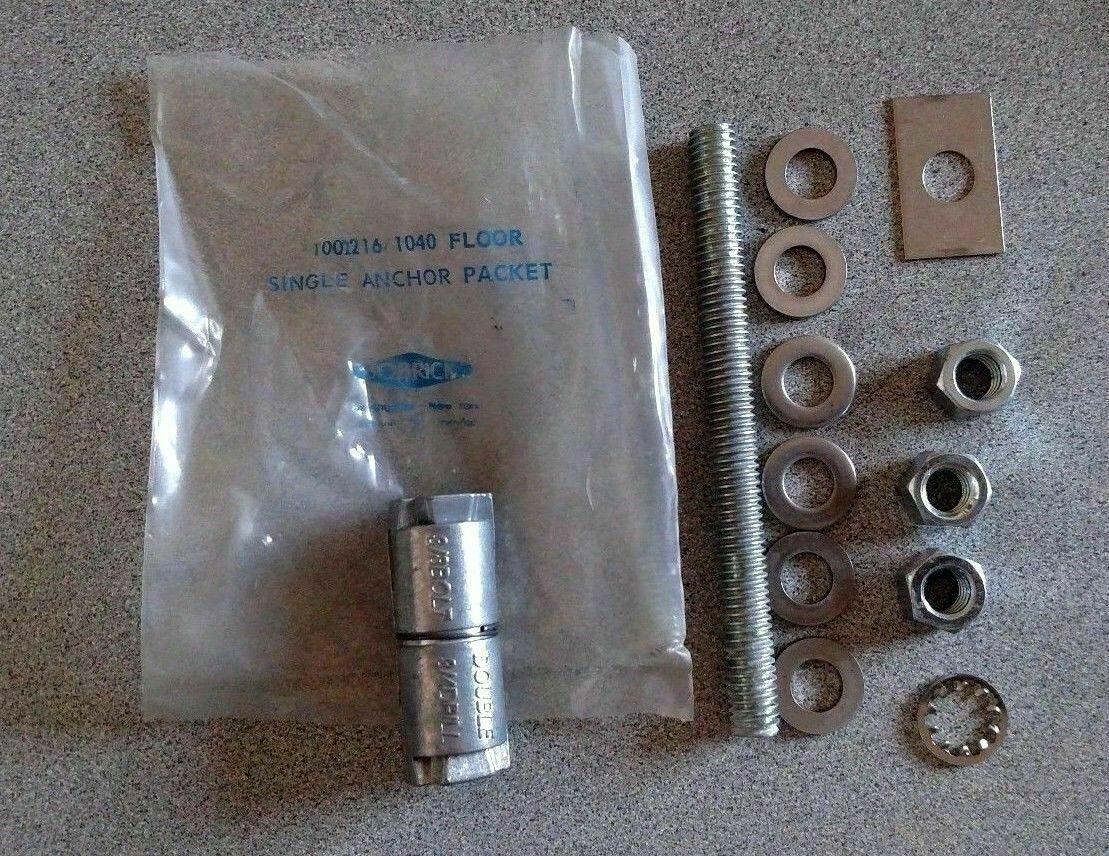 BOBRICK 1002216 1040 FLOOR SINGLE ANCHOR PACKET
