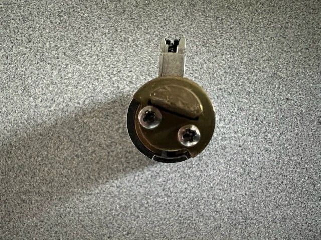 2 MEDECO CYLINDER SELLING AS PARTS NO KEYS LOCKSPORT US4