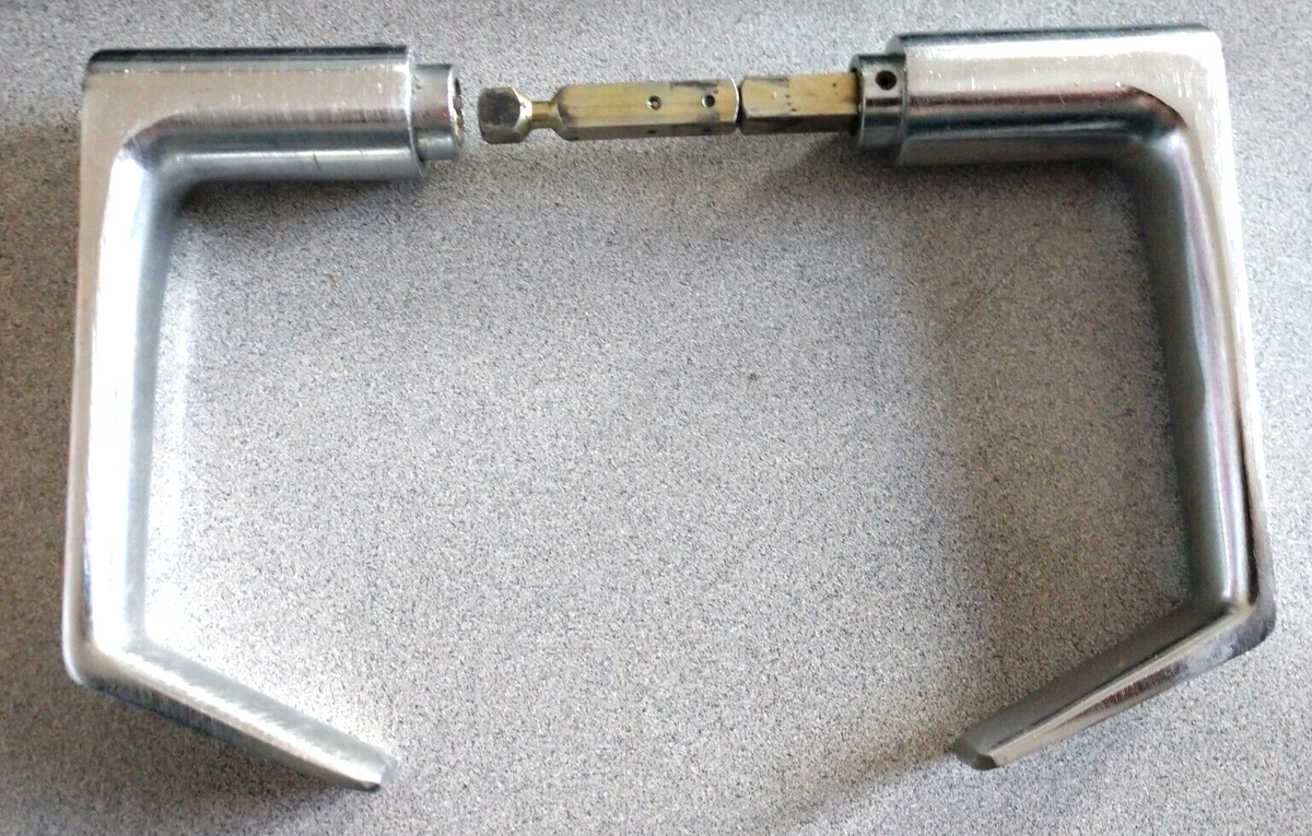 ARROW LOCK " B " SERIES (NOT BM) XL LEVER TRIM HANDLES ONLY US26D USED