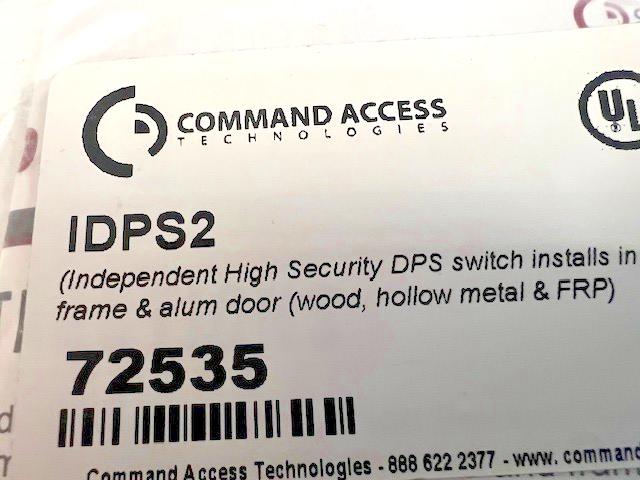 IDPS2 1 in Diameter Independent High Security Door Position Switch (DPS)
