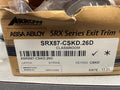 Arrow SRX87 CS 26D Lever Exit Trim CLASSROOM FUNCT SATIN CHROME  C KEYWAY