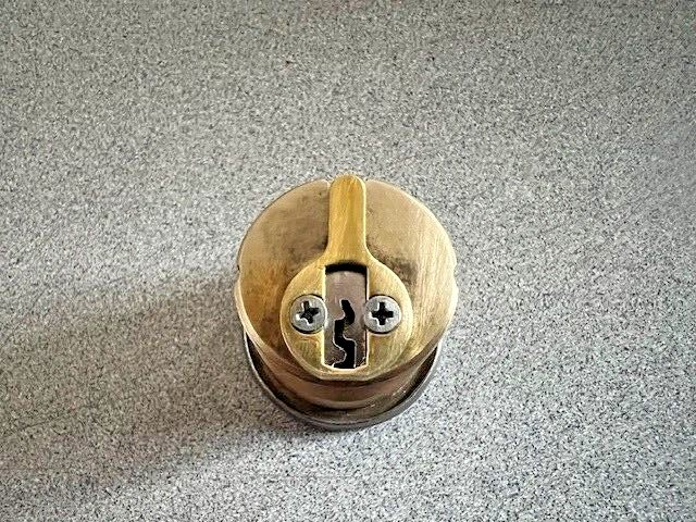 YALE ACCENTRA  2153  1 1/8" MORTISE CYLINDER WITH  2160  CAM US26D GE KW