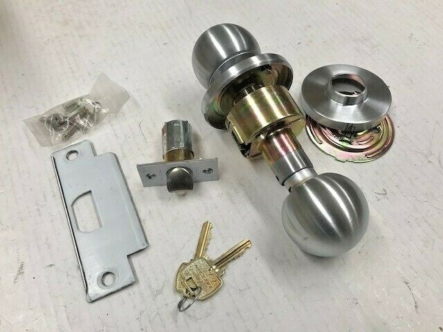 FALCON LOCK W581P HAN 626 Grade 2 Storeroom Knob 2-3/4" x ASA "G" KWY