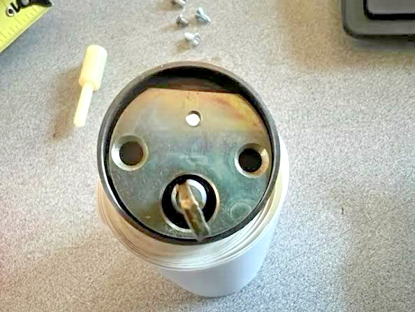 SARGENT LOCK 130  TURN KNOB FOR 8100** SERIES US32D  KB (ROUND)