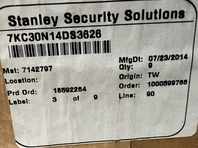Best STANLEY 7KC30N-14-D-S3 Passage Lever Set