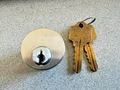 ARROW LOCK 1 " ( WITH CAM)  MORTISE CYLINDER AR 5  PIN KR US26D