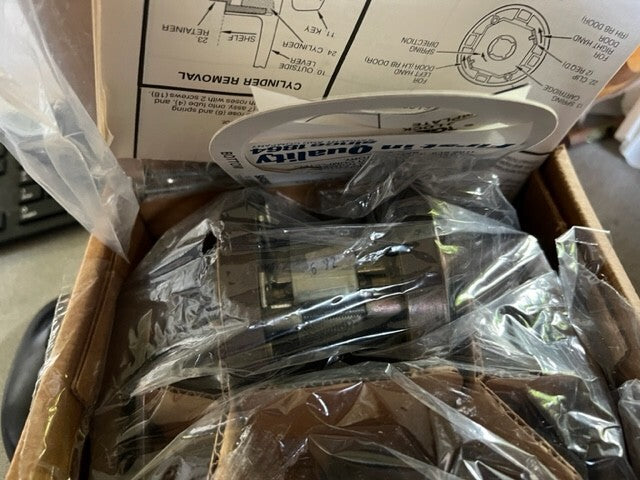 SARGENT LOCK 10 G 13 LL 10B EXIT LOCK PASSAGE INSIDE  X RIDGID HANDLE OUTSIDE