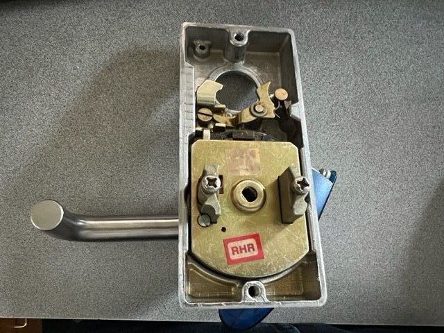 CORBIN RUSSWIN USED LEVER TRIM FOR OLD SERIES CROSSBAR DEVICE LOOK CAREFULLY RHR