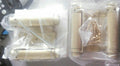 1 PAIR  EQUAL TO BOMMER 3029-3  3" SPRAYED BRASS DOUBLE ACTING SPRING HINGE
