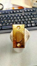 SCHLAGE LOCK UL SPRING LATCH 2 3/4" BACKSET US3 POLISHED BRASS FINISH NOS UL536G