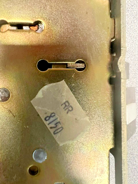 SARGENT MORTISE LOCK BODY 8150 RR US26D BODY ONLY W/ FACEPLATE HOTEL GUEST