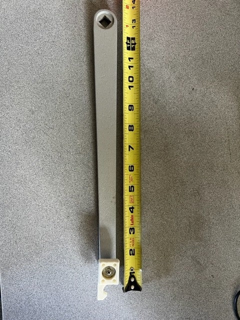 DORMA SLIDER ARM AND NYLON SLIDER  (SERIES UNKNOWN)