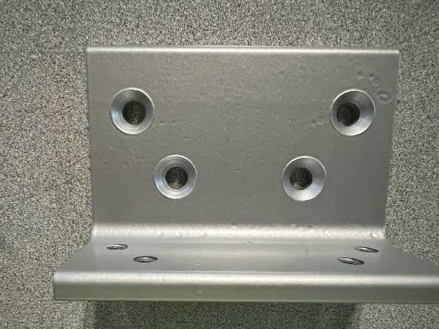 ACCENTRA DOOR CLOSER 589L FLUSH TRANSOM BRACKET ALUMINUM