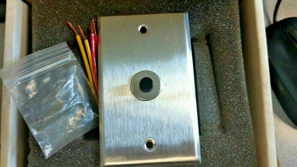 FOLGER ADAM SECURITY MODEL 100-510 MOMENTARY PUSHBUTTON  US32D NOS