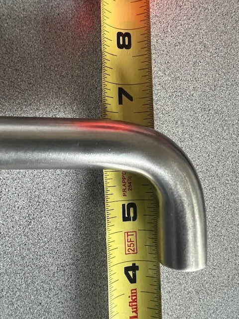 COMMERCIAL DOOR PULL 8 INCH X 3/4" US32D SATIN STAINLESS STEEL
