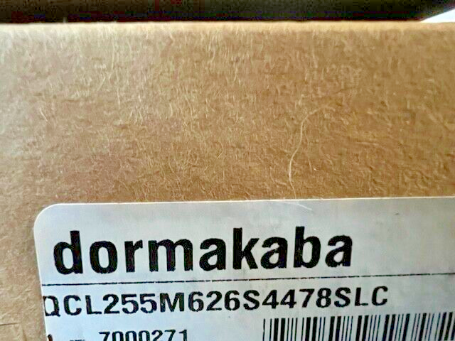 DORMA KABA STANLEY QCL 255 M 626 S4478 SLC CORRIDOR  FOR SFIC L/CORE