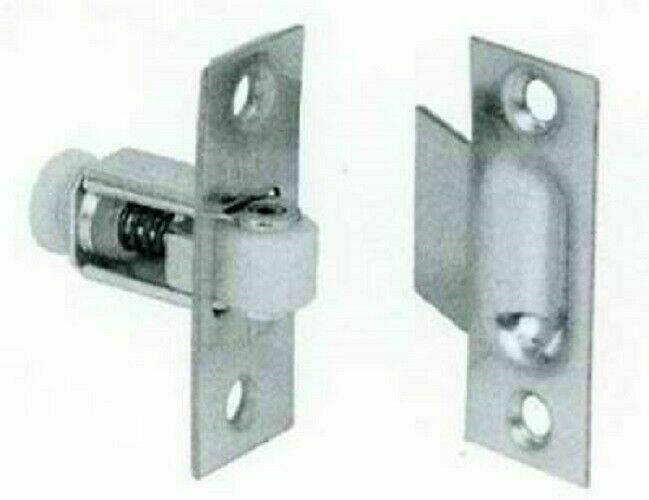 Ives 336B26D Wrought Brass Adjustable Roller Catch 2 1/4" x 7/8" -Dull Chrome