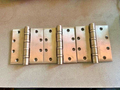 3 EACH MCKINNEY T4A3386 US32D NRP 5 X 4 1/2" ALL WOOD SCREWS