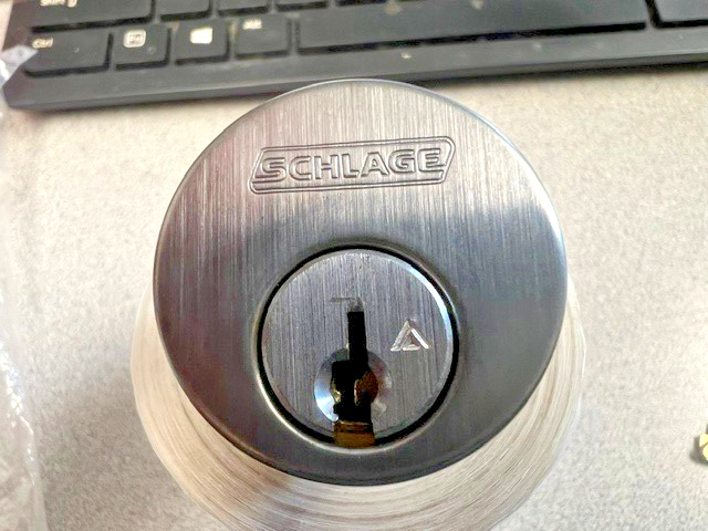 SCHLAGE 20-022 EV 626 S KD C KEYED C123 KR