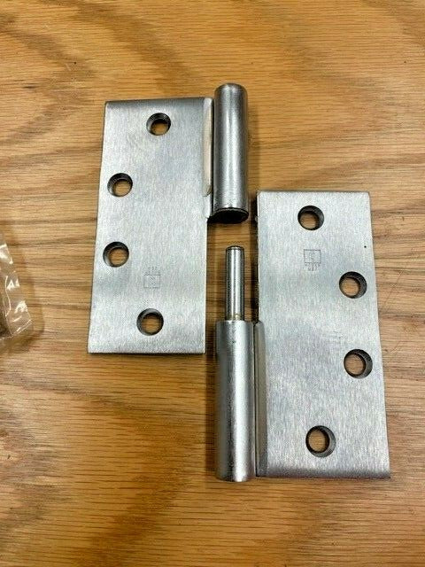 3 EACH HAGER AB920 4.5 x 4.5 US26D RH Concealed Anti-friction bearing 2-knuckle