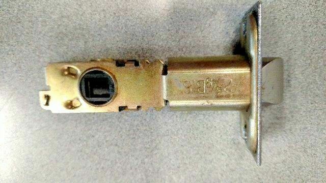 SCHLAGE 2 3/8" SPRING LATCH US26D  FOR TUBULAR LATCH SETS
